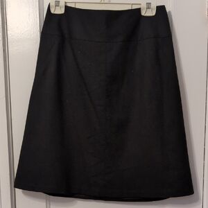 Banana Republic Black Wool Skirt